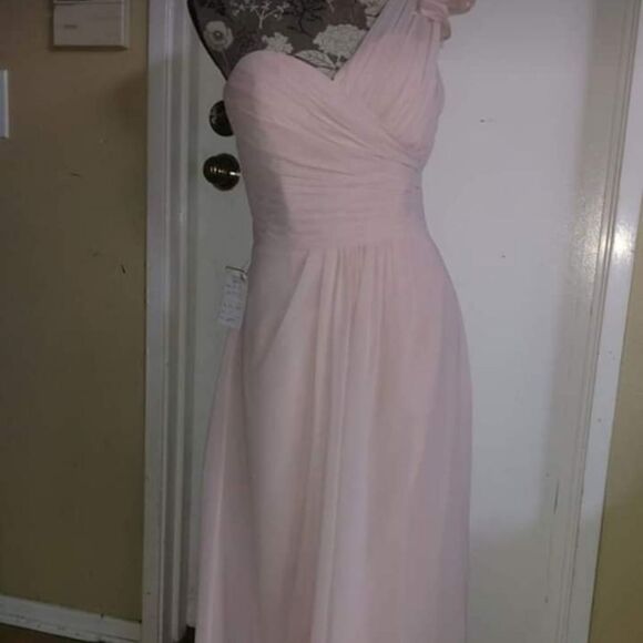 Bill levkoff light pink bridesmaid/gown - Picture 2 of 11